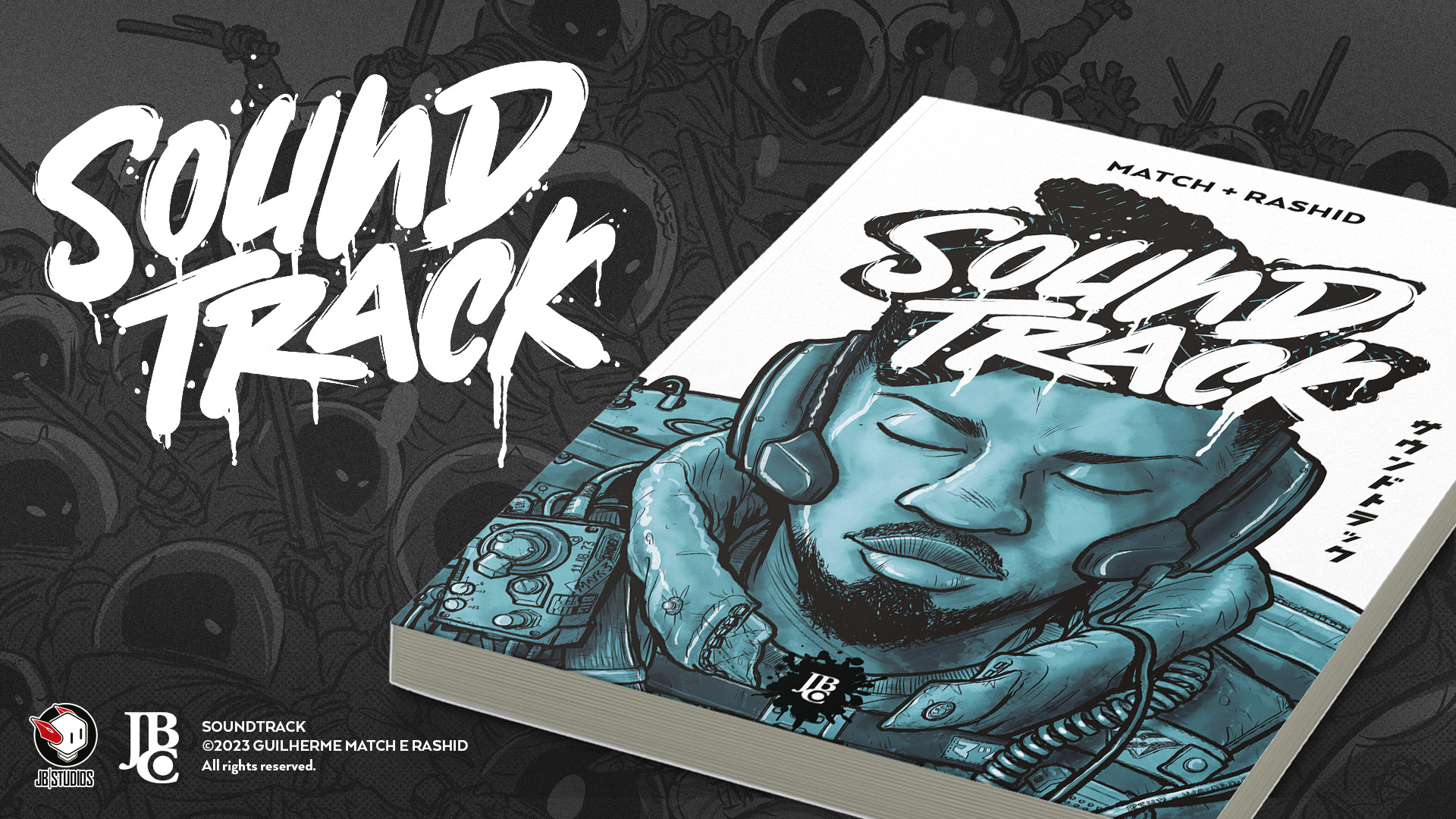 Rashid anuncia a pré-venda de Soundtrack, sua primeira HQ, que resgata o poder da música na sociedade