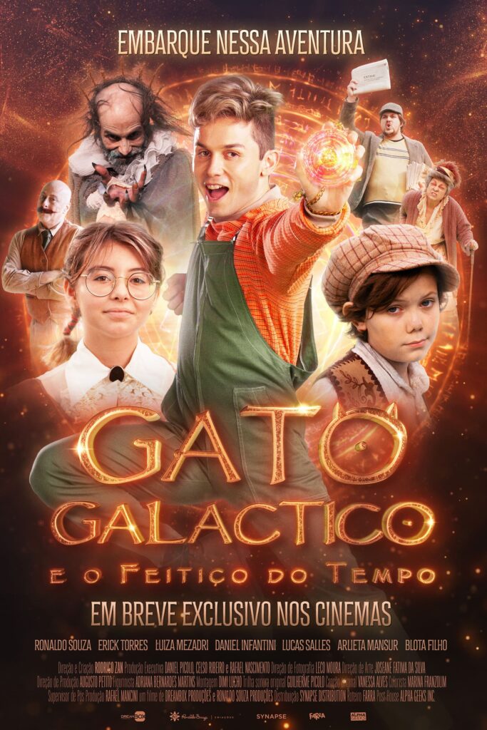 Gato Galáctico e o Feitiço do Tempo | Longa ganha seu primeiro trailer
