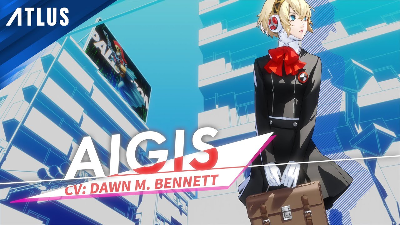 Aigis é destaque em novo vídeo de Persona 3 Reload