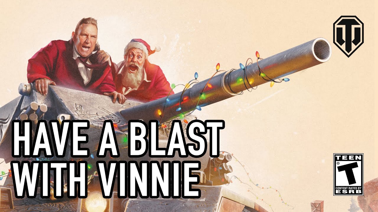Vinnie Jones abandona o Papai Noel pelo World of Tanks