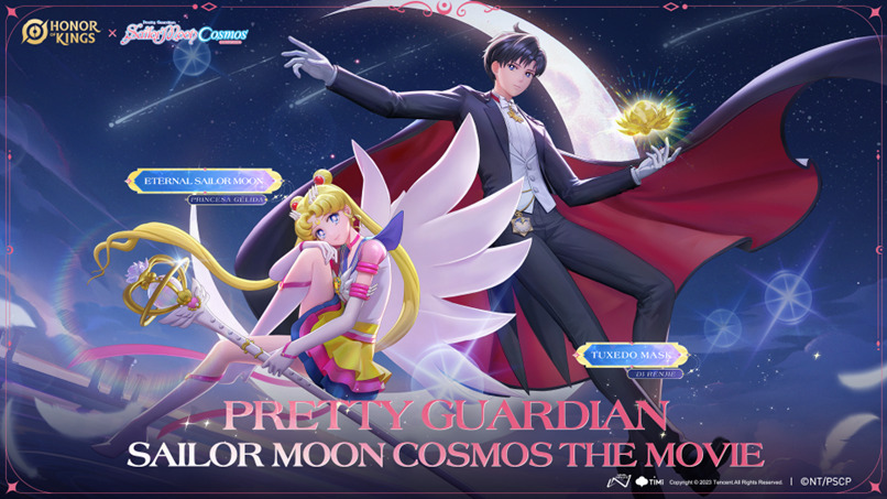 Honor of Kings anuncia colaboração com Sailor Moon!