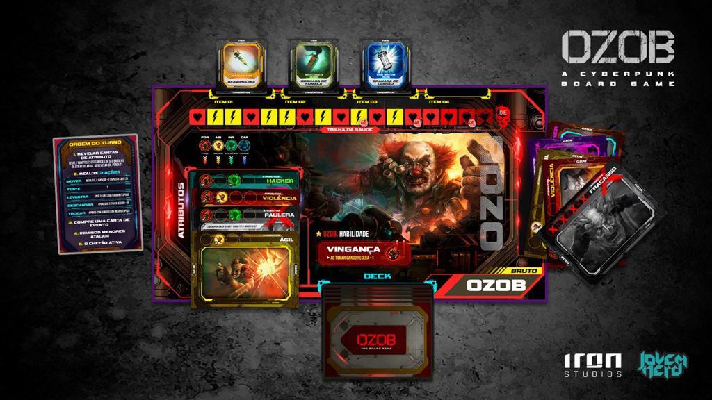 CCXP23 | Jovem Nerd anuncia jogo de tabuleiro do Ozob