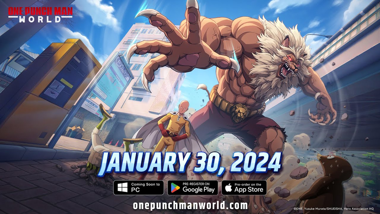 One-Punch Man: World Online | Ganha trailer inédito anunciando data de lançamento