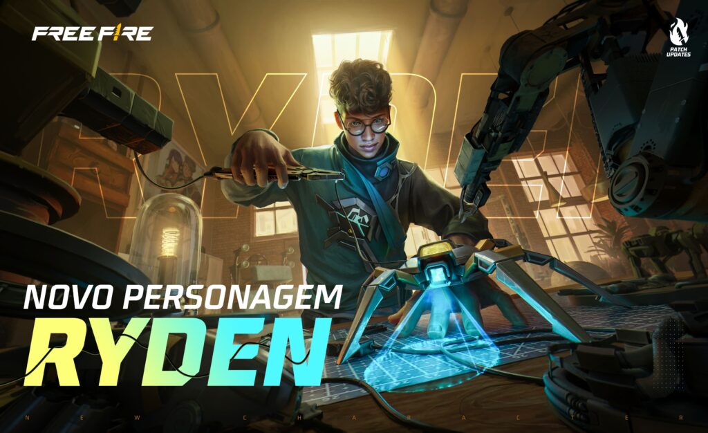 Free Fire: CarnaCaos, NeXTerra 2.0 e Ryden são as novidades da atualização de fevereiro