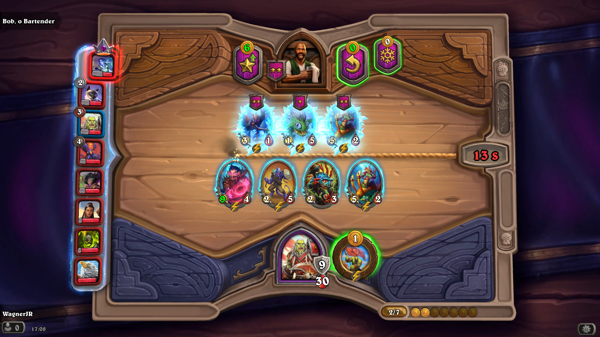 Review da Temporada 6 dos Campos de Batalha de Hearthstone: Magia e Estratégia no Bar de Lança-feitiços