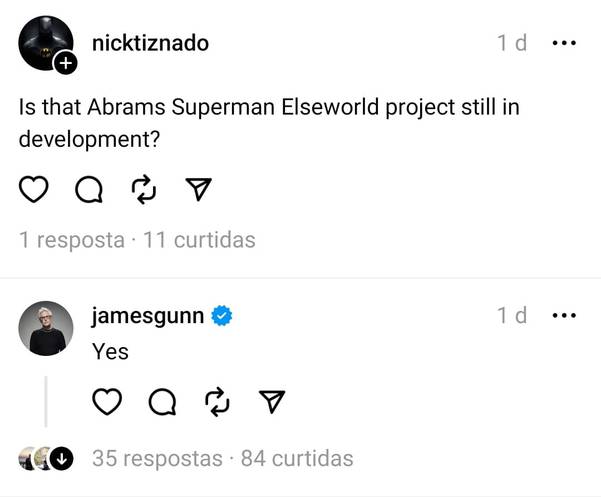 Superman negro de J.J. Abrams está confirmado, diz James Gunn