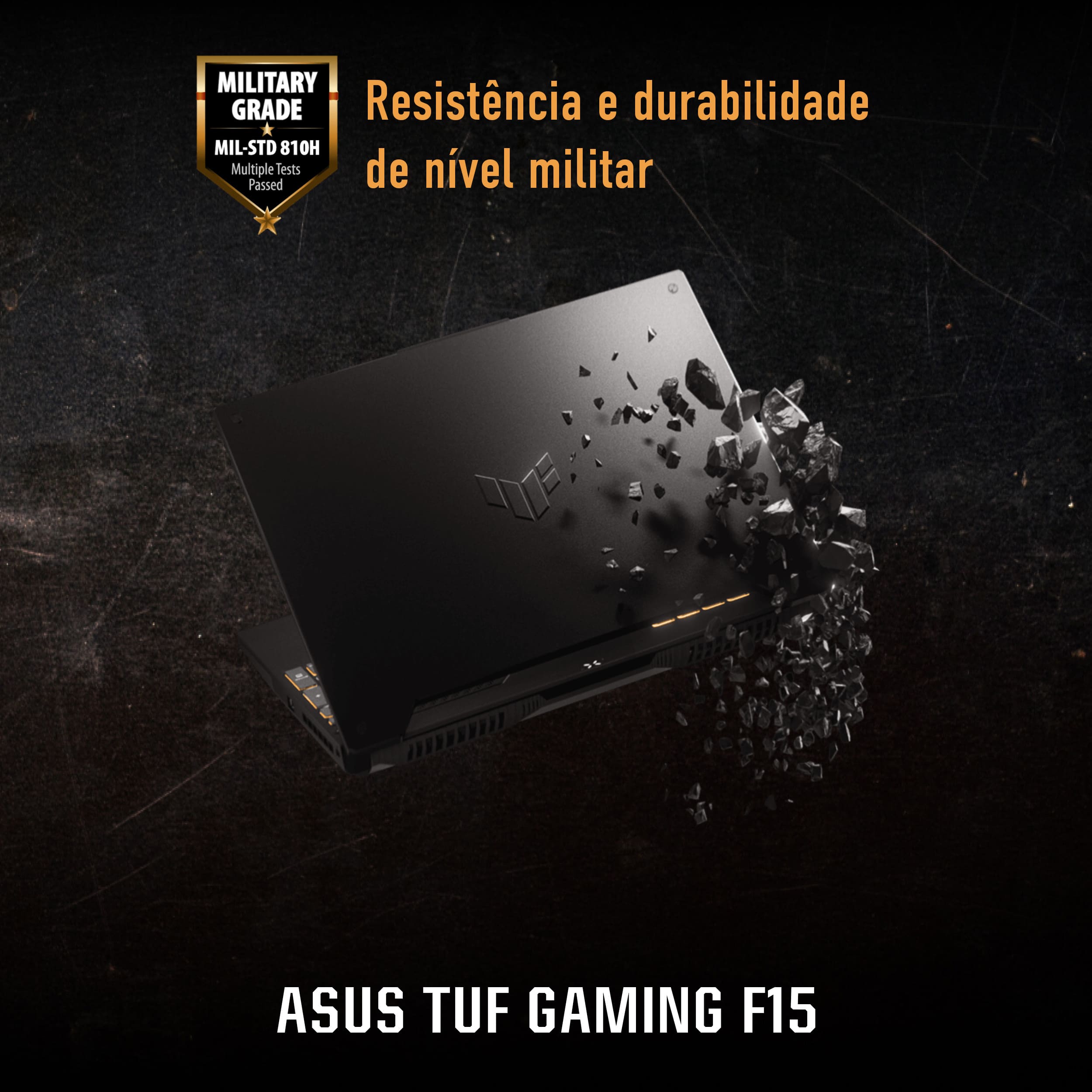 ASUS anuncia a chegada do TUF Gaming F15 com processador Intel Core i5 no Brasil