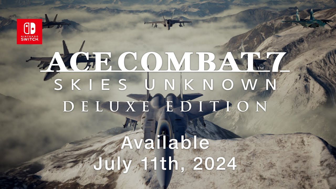 ACE COMBAT 7: SKIES UNKNOWN chega ao Nintendo Switch com versão deluxe exclusiva