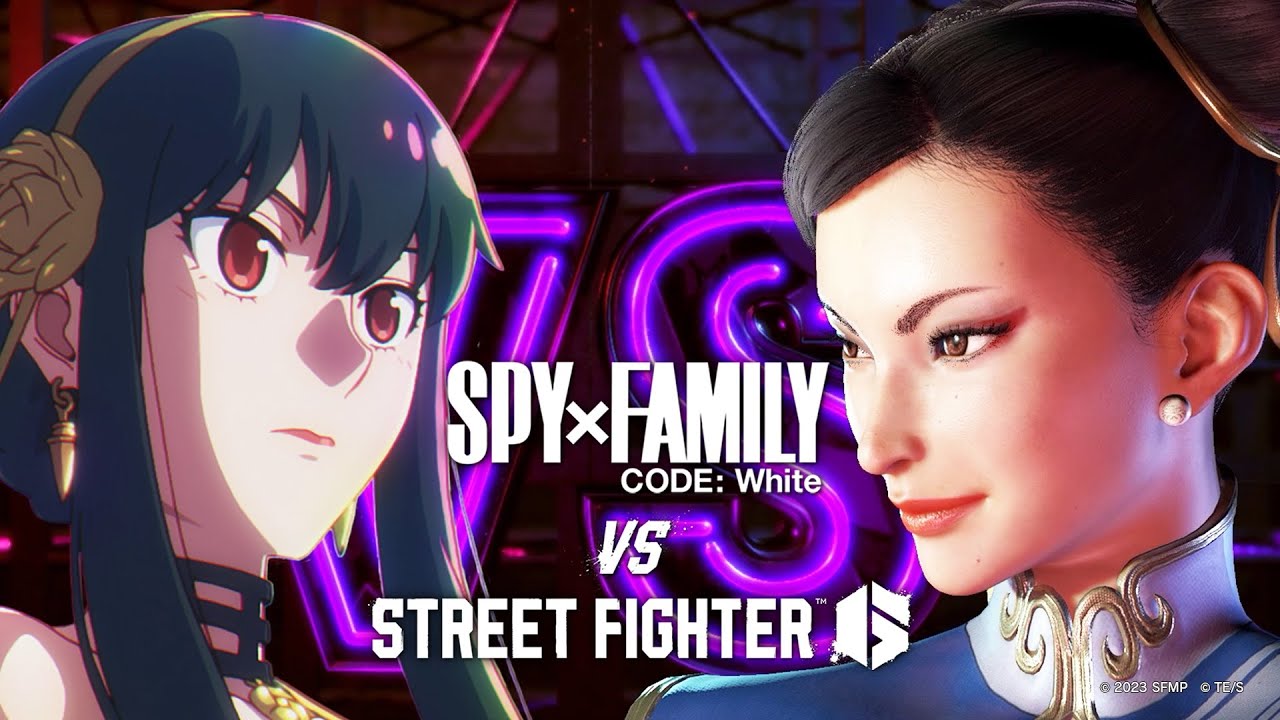Crossover de Spy x Family Code: White e Street Fighter 6 começou!