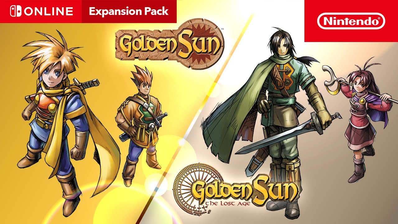 Golden Sun e Golden Sun: The Lost Age chegam ao Nintendo Switch Online