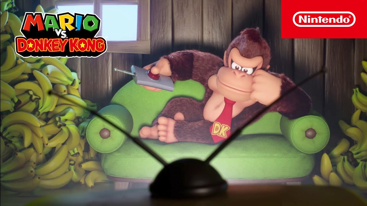 Mario vs. Donkey Kong | Nintendo revela vídeo de abertura do jogo| ASSISTA