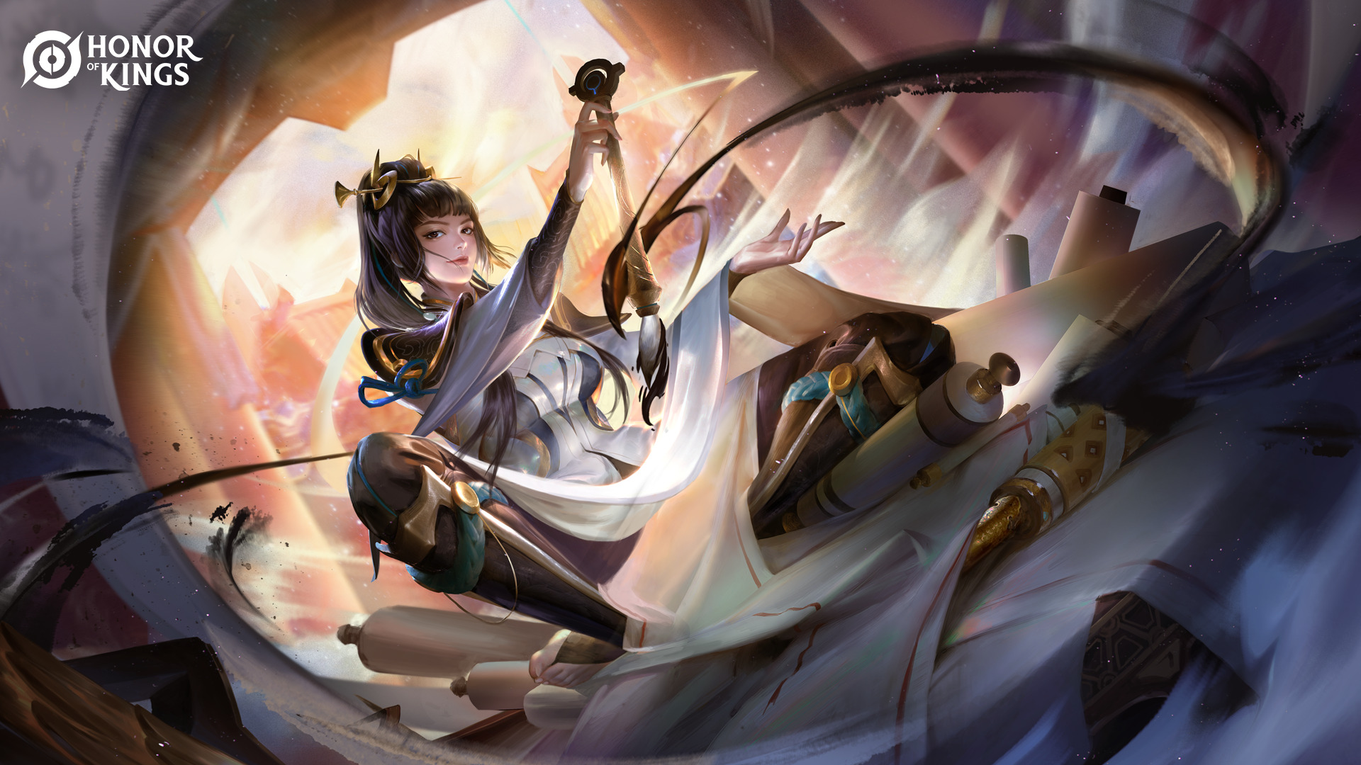Honor of Kings: Conheça Shangguan, a heroína que usa a arte como arma