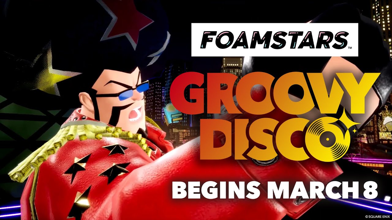 SQUARE ENIX Revela “GROOVY DISCO”, a Segunda Temporada de FOAMSTARS