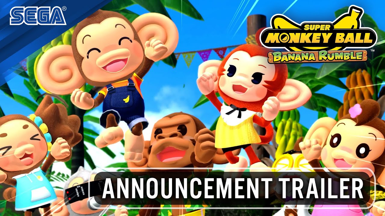 Super Monkey Ball Banana Rumble: Anunciado para Switch!