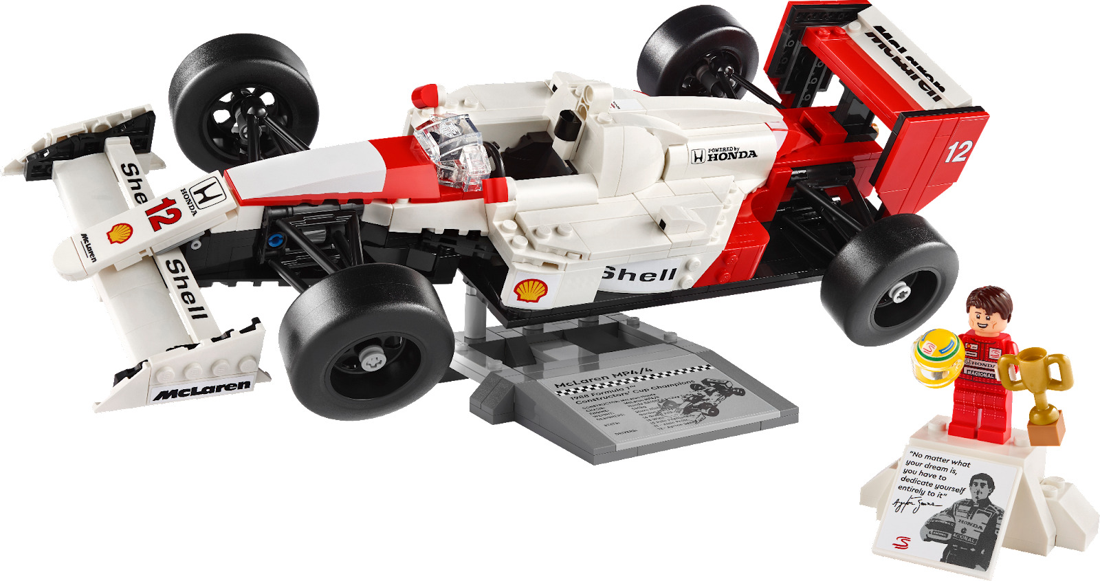 LEGO e Senna Brands Apresentam McLaren Icônica de Ayrton Senna
