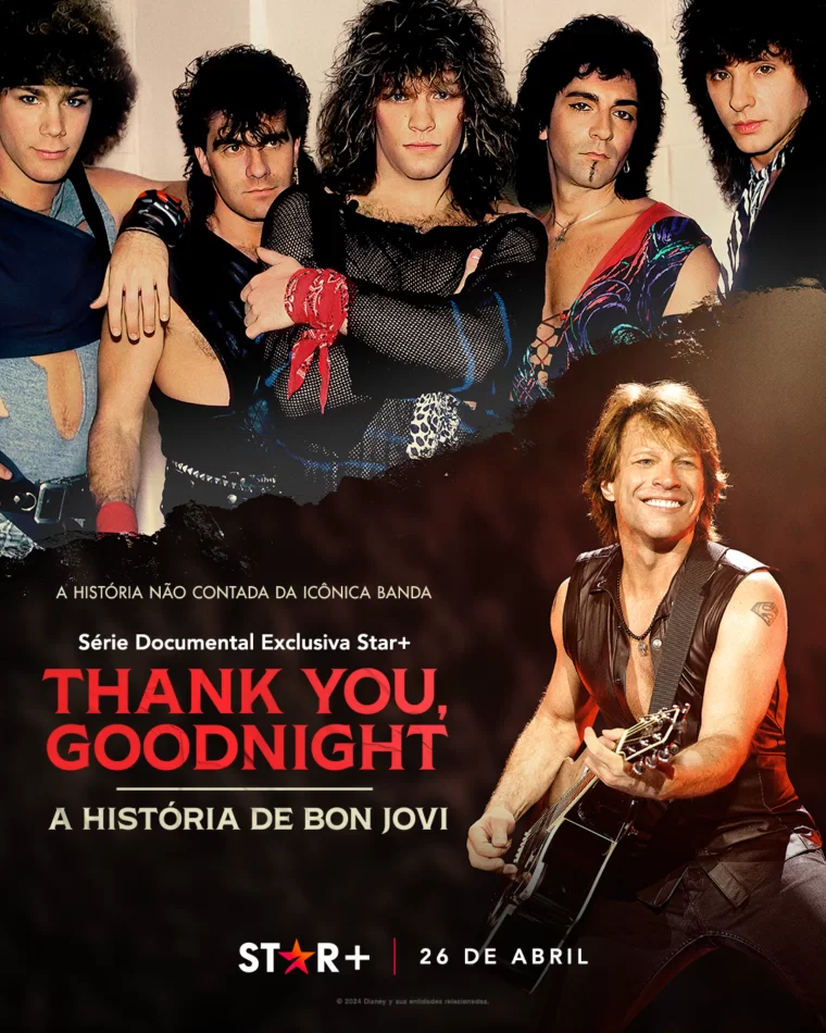 Thank You Goodnight A História de Bon Jovi Cartaz