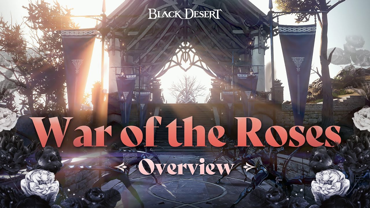 Black Desert Online: Guerra das Rosas Inicia com Batalha Épica