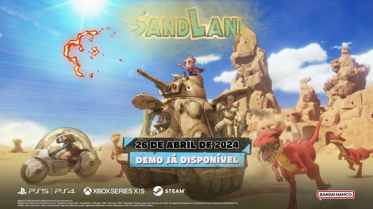 Demo de SAND LAND está disponível para Consoles e PC