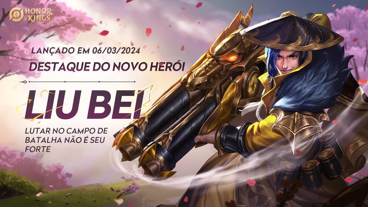 Honor of Kings | Conheça Liu Bei, novo herói do moba