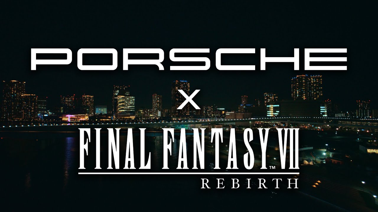 Square Enix revela colaboração de Porsche e Final Fantasy VII Rebirth