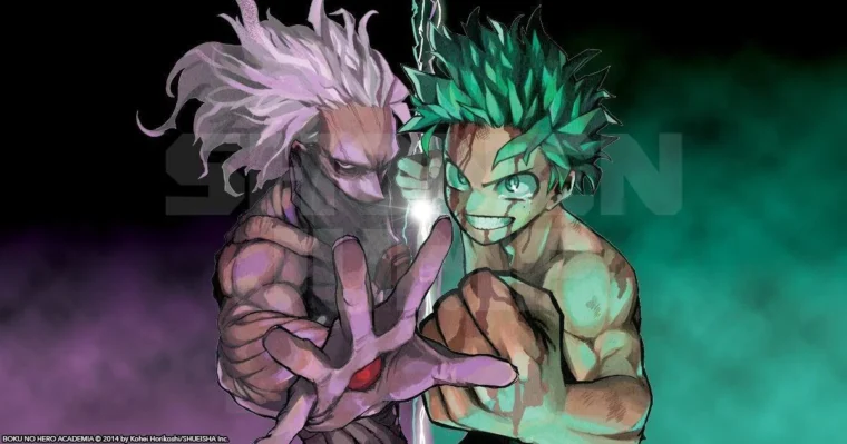 My Hero Academia: Arco final ganha arte com Deku e Shigaraki