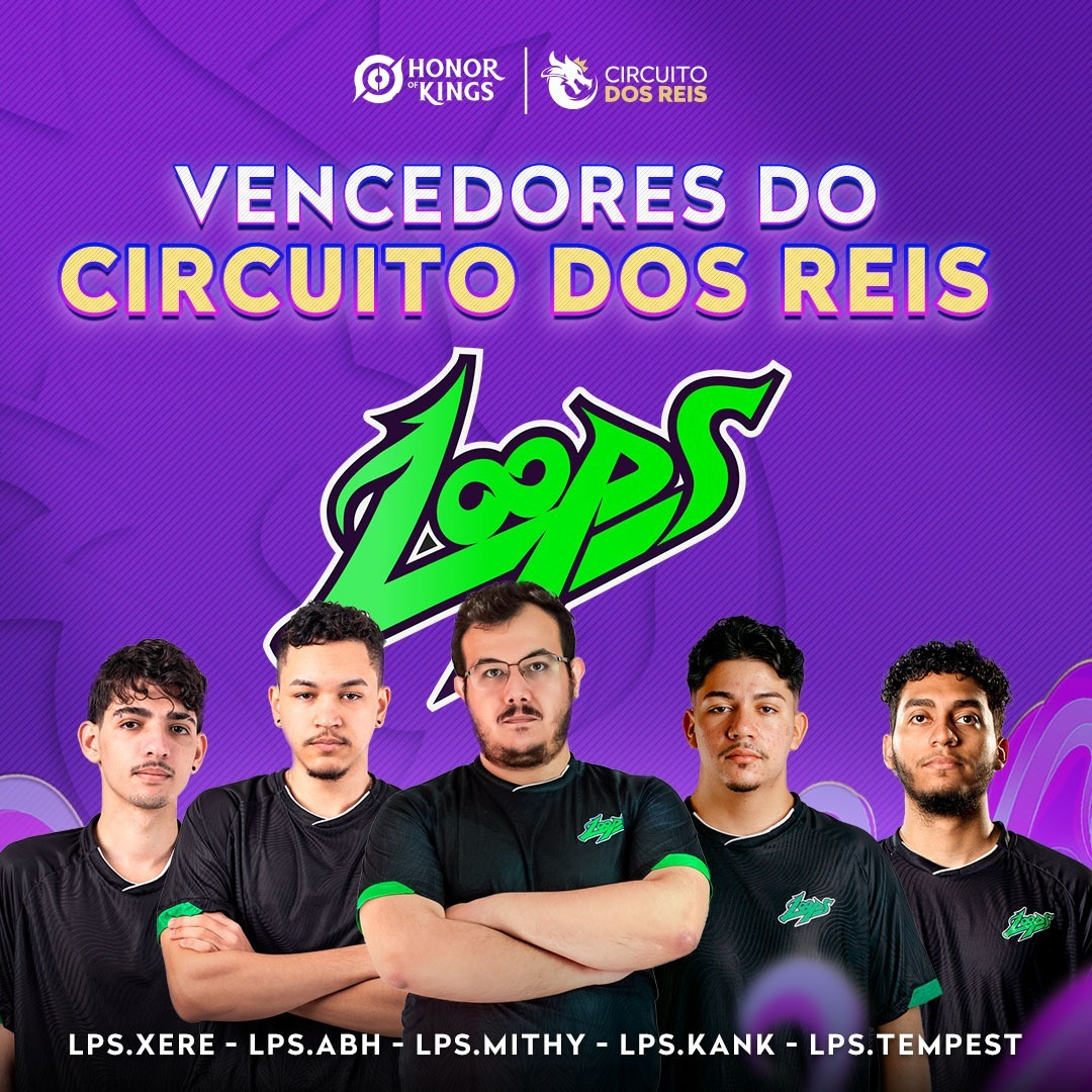 Loops Triunfa no Circuito dos Reis Temporada 2 de Honor of Kings!