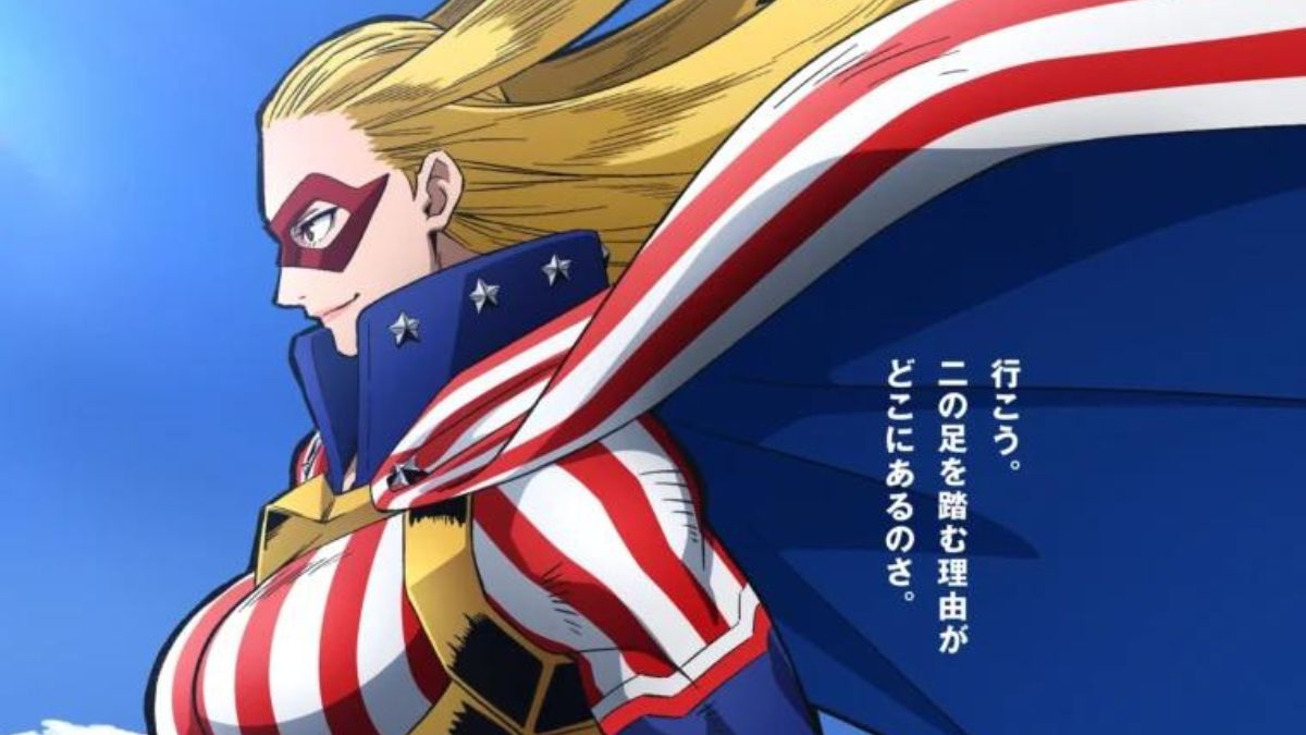 Star and Stripe é destaque em novo cartaz da 7ª temporada de My Hero Academia