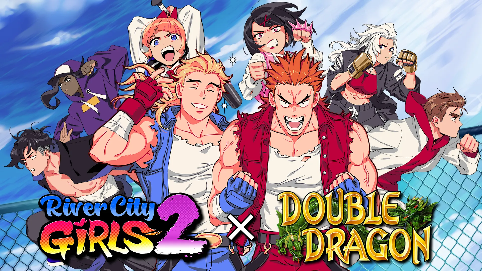 River City Girls 2: Billy e Jimmy Lee de Double Dragon Entram na Briga!