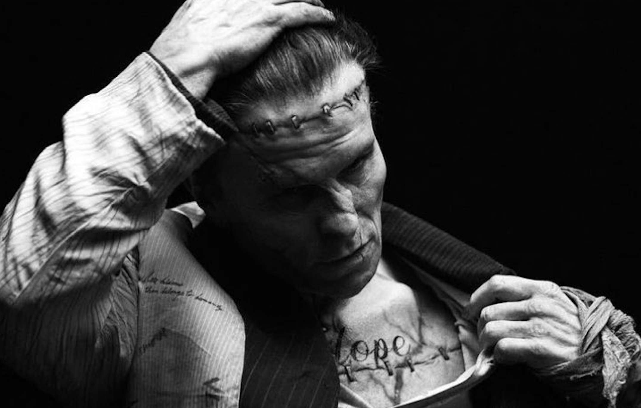 Christian Bale aparece como Frankenstein em fotos de The Bride