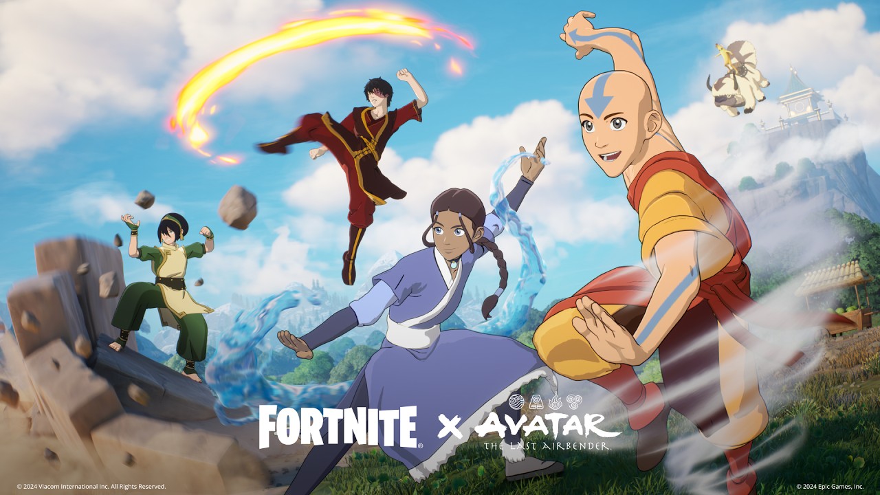 Domine os Elementos de Avatar: A Lenda de Aang no Fortnite 