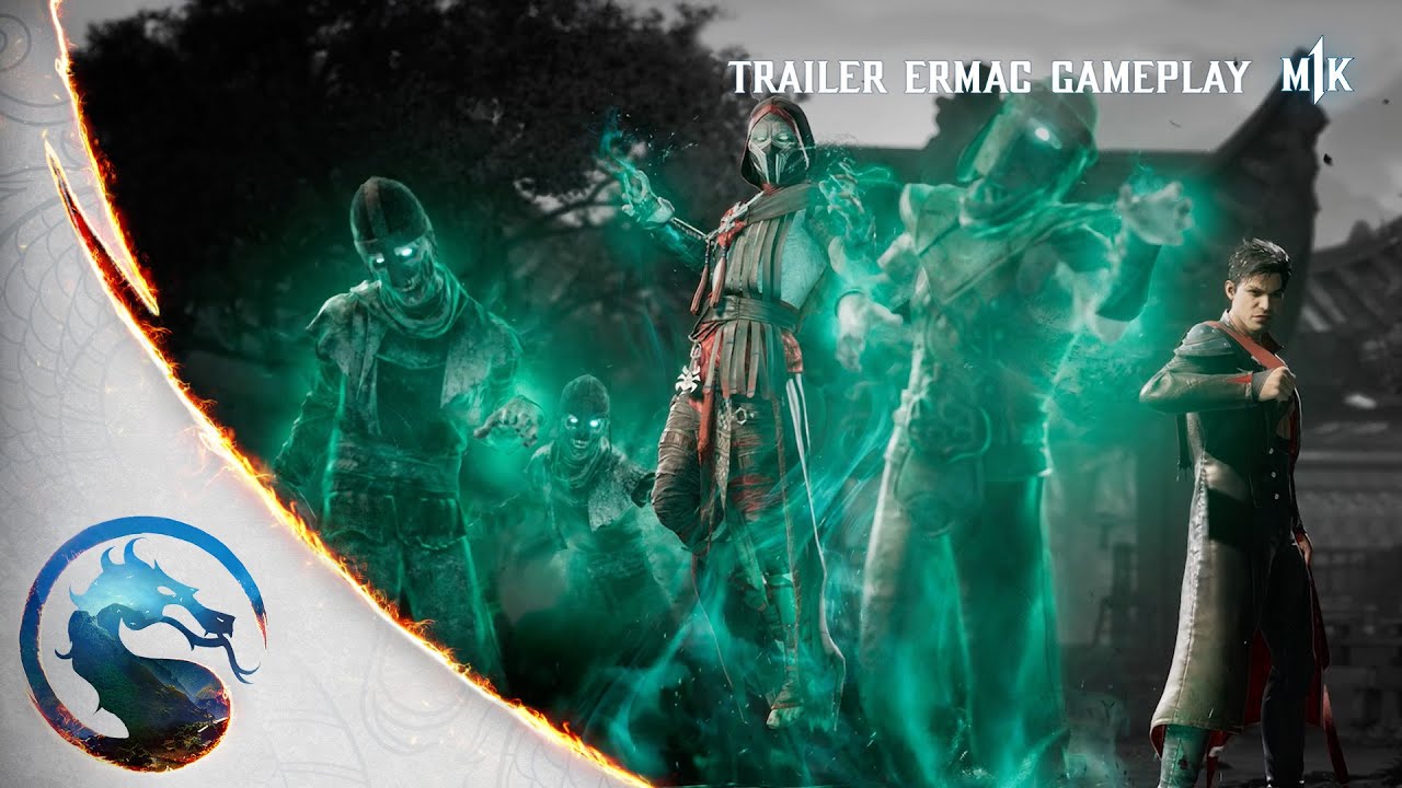 Ermac anunciado em novo DLC de Mortal Kombat 1!