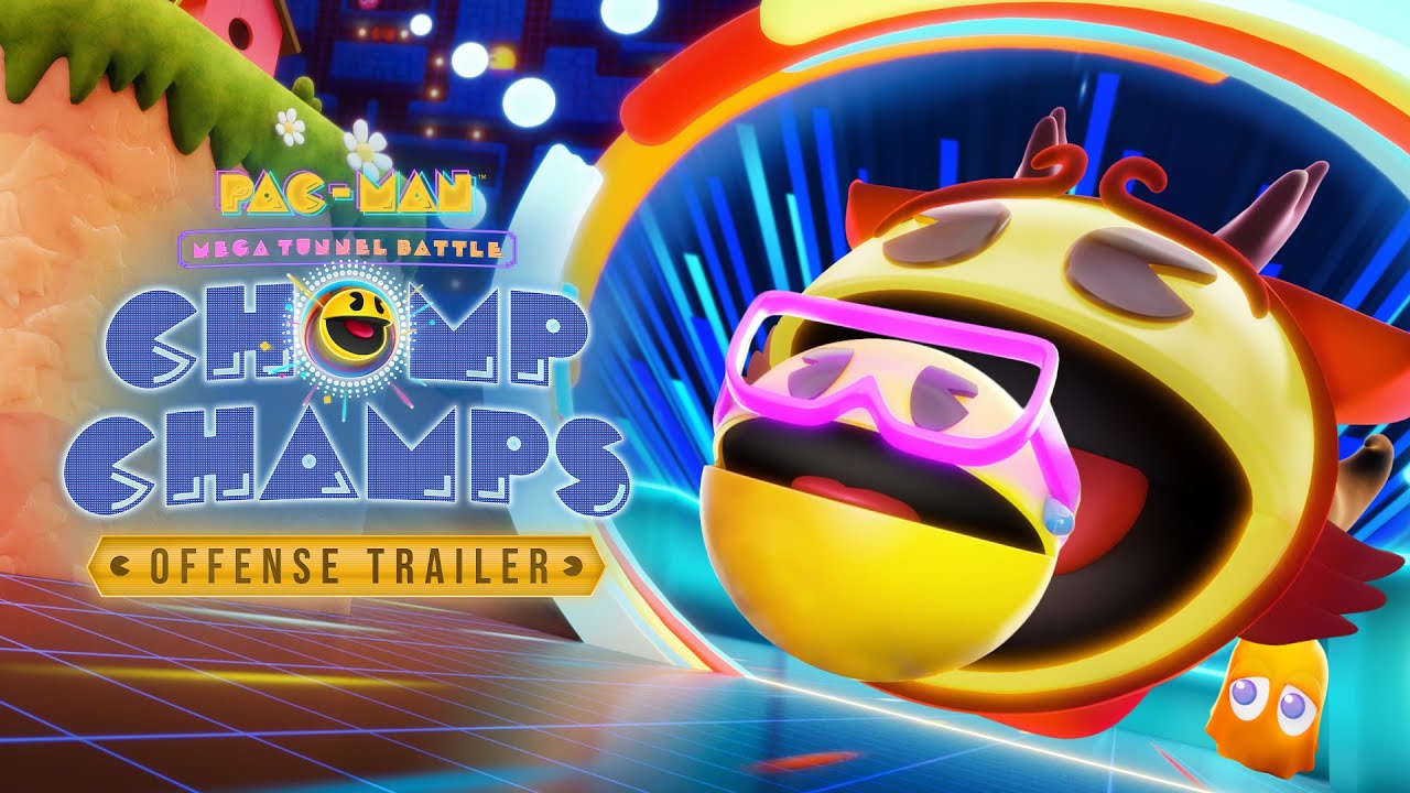 PAC-MAN MEGA TUNNEL BATTLE: CHOMP CHAMPS anuncia data de lançamento!
