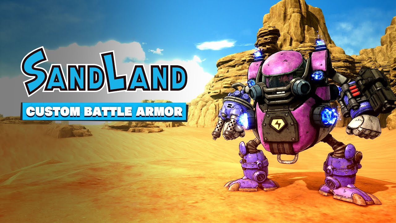 Sand Land: Novo vídeo destaca armaduras do jogo!