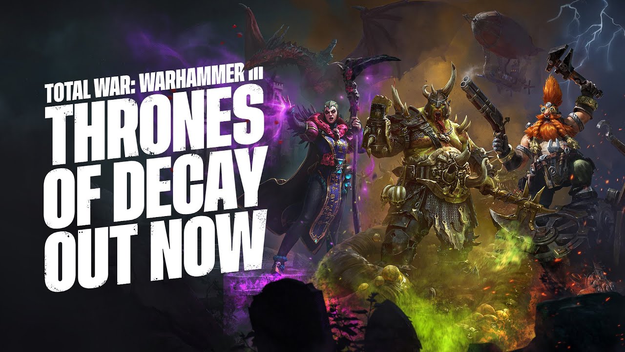 Total War: WARHAMMER III recebe expansão épica Thrones of Decay