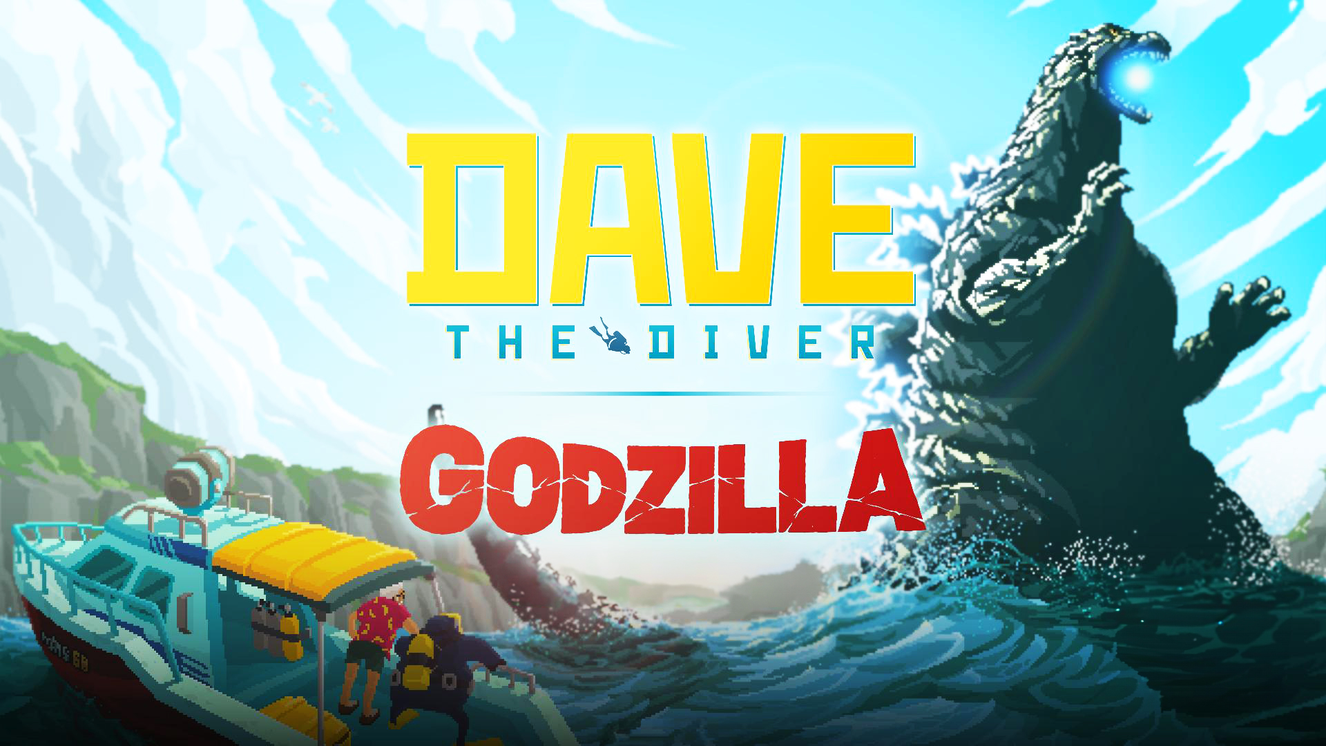 DLC do Godzilla é Anunciado para Dave the Diver com Data de Lançamento e Conteúdo Grátis