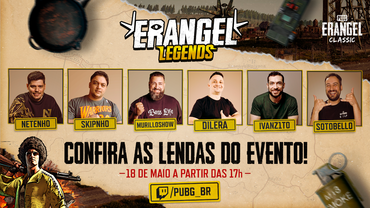 PUBG promove evento Erangel Legends para ajudar o Rio Grande do Sul