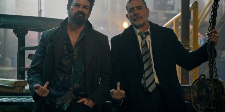 Nova foto de The Boys mostra Karl Urban e Jeffrey Dean Morgan