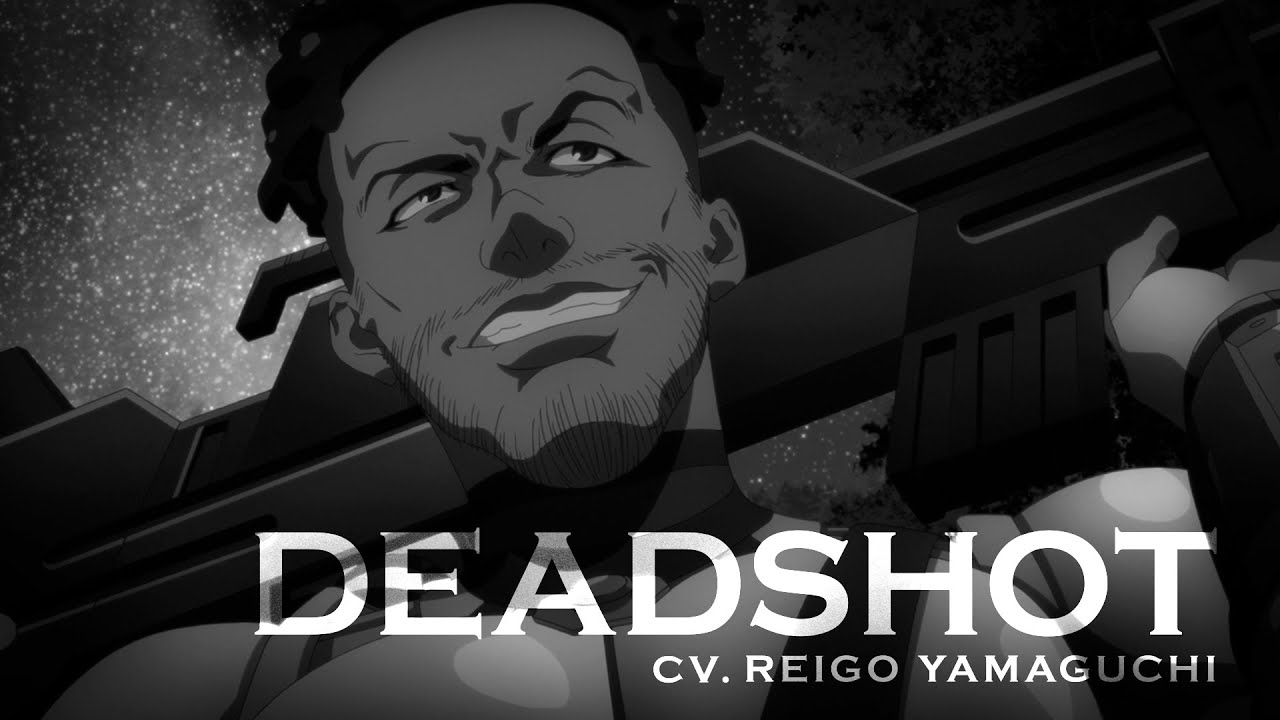 Anime de Esquadrão Suicida: Pistoleiro Brilha em Trailer Cheio de Ação