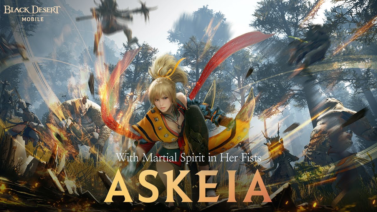 Black Desert Mobile: Nova classe Askeia já está disponível