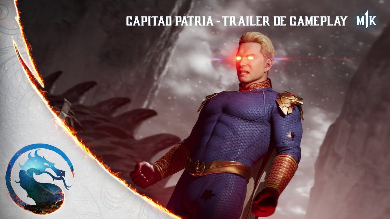 Capitão Pátria de “The Boys” Chega a Mortal Kombat 1