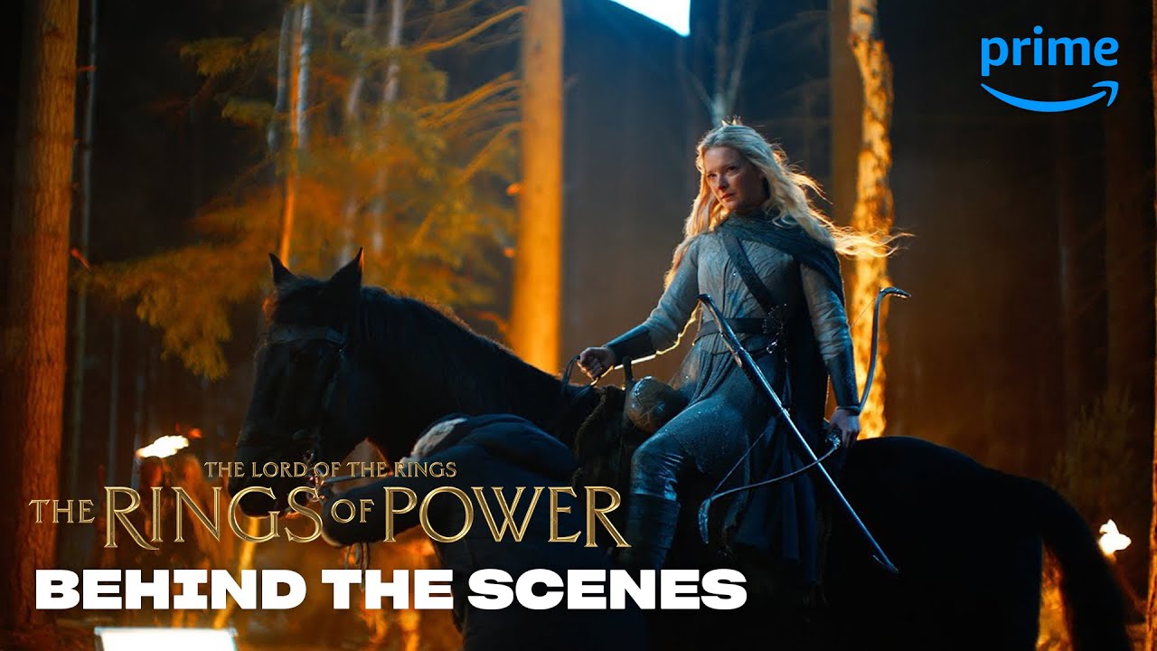 Vídeo dos bastidores de Os Anéis de Poder mostra preparação para a segunda temporada