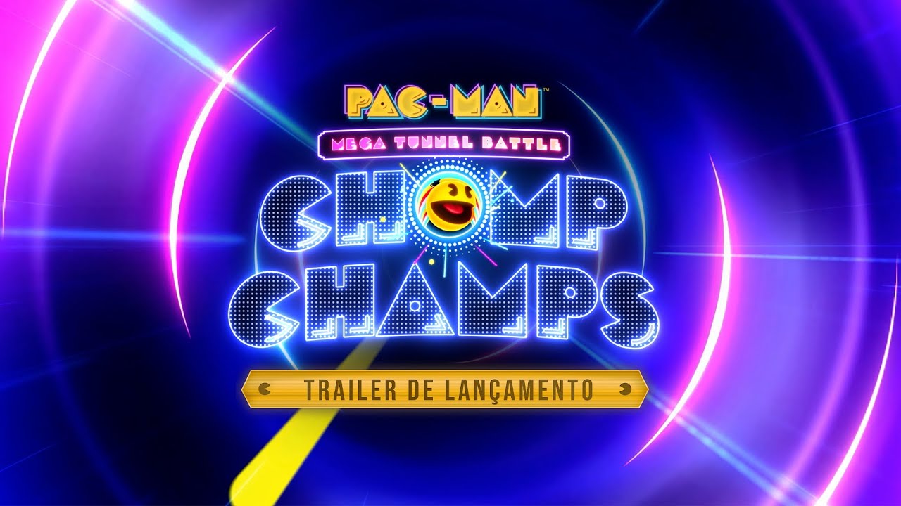 PAC-MAN MEGA TUNNEL BATTLE: CHOMP CHAMPS já está disponível