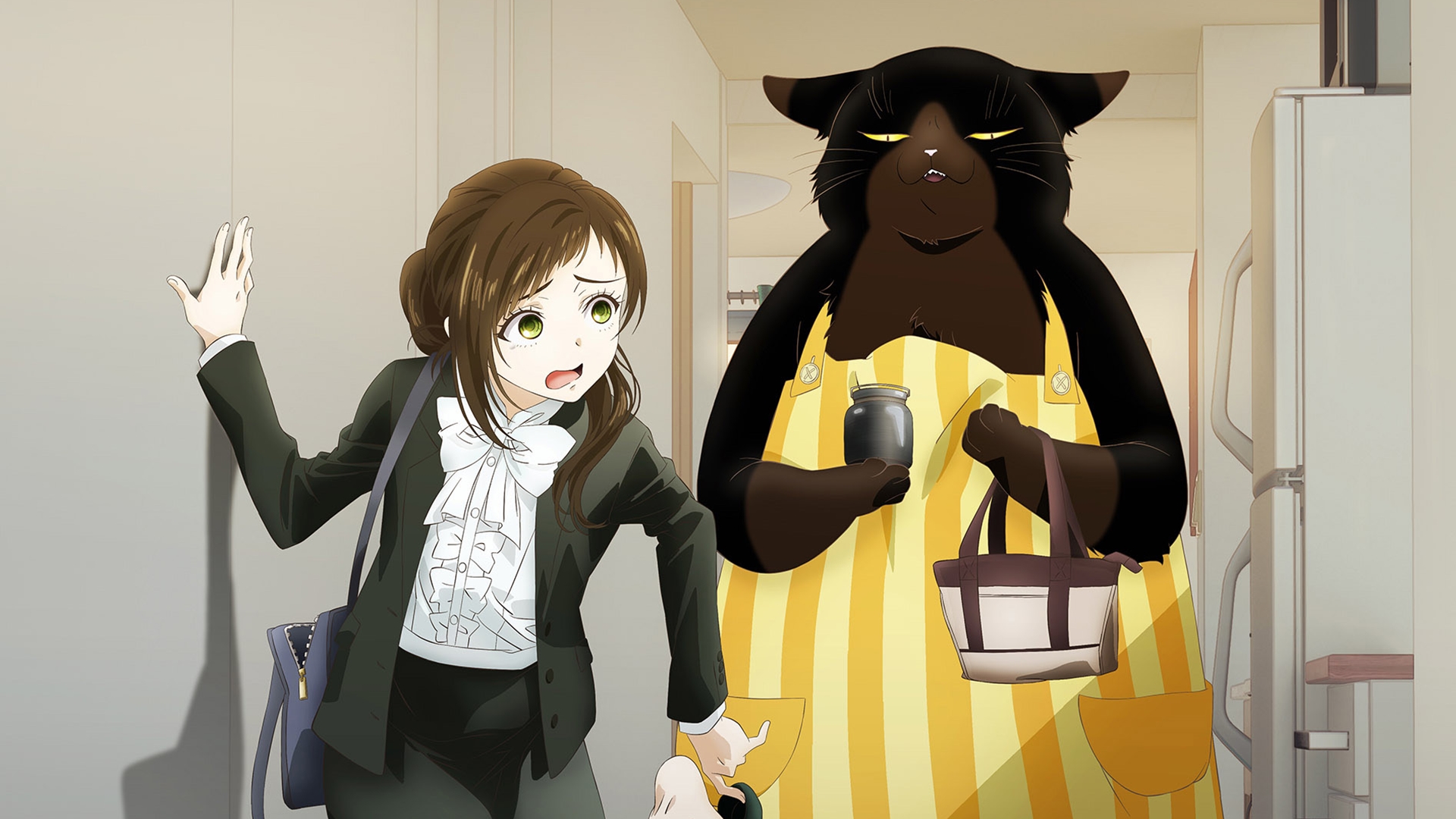 Sugestão de anime: Dekiru Neko wa Kyou mo Yuuutsu