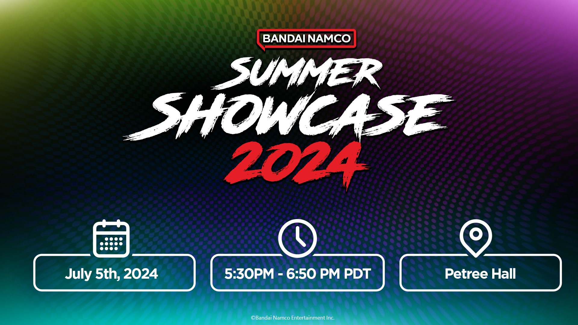 Próximo Bandai Namco Summer Showcase acontece no Anime Expo 2024!