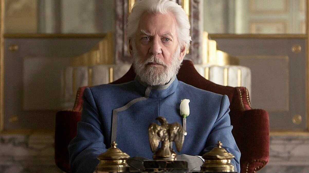 Donald Sutherland, o Coriolanus Snow de Jogos Vorazes, morre aos 88 anos