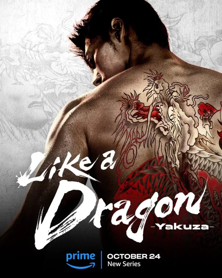 Série Live-Action de Like a Dragon: Yakuza chega ao Prime Video em outubro