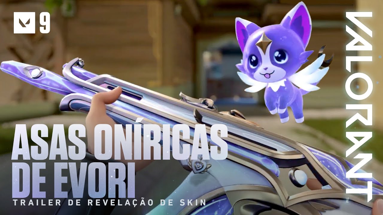 Asas Oníricas de Evori: Conheça a Nova Linha de Skins de Valorant!