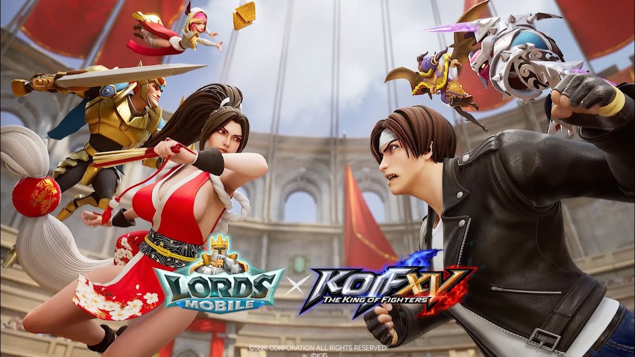 Lords Mobile e The King of Fighters XV anunciam colaboração