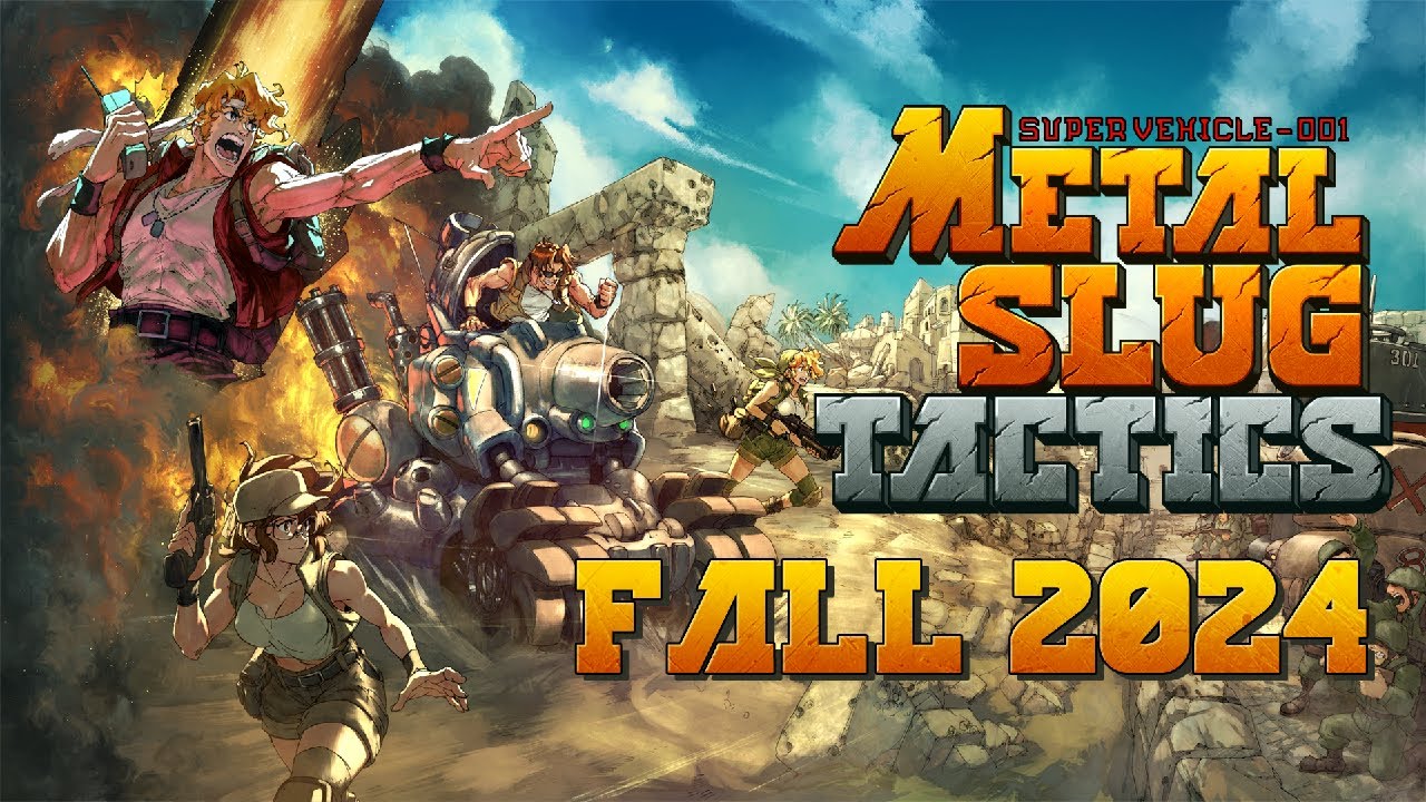 Metal Slug Tactics ganha trailer revelando janela de lançamento