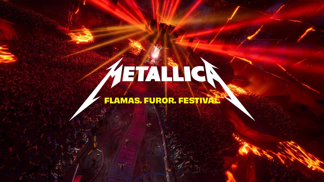 Metallica Realiza Evento Inédito no Fortnite neste Fim de Semana